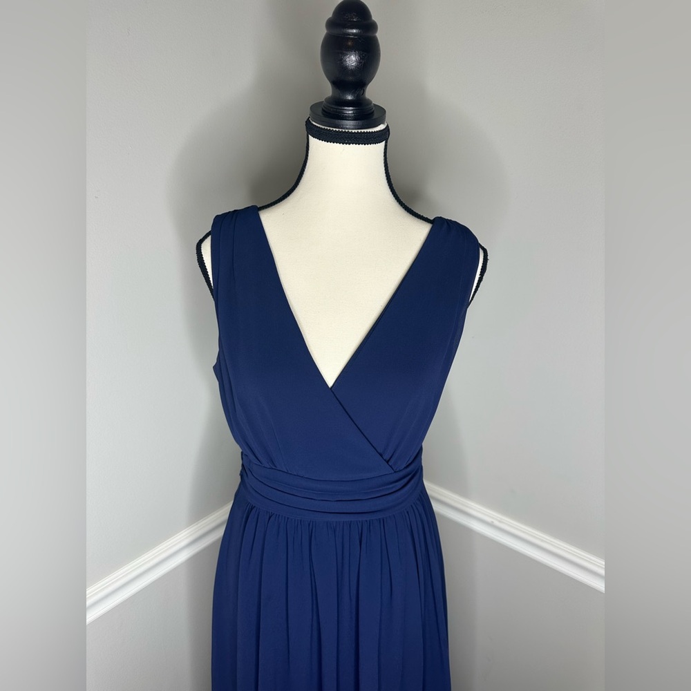 Lulu's Deep Blue Maxi Dress - Picture 3 of 14